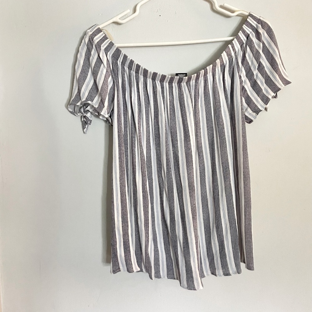 Aqua off the shoulder top size Medium